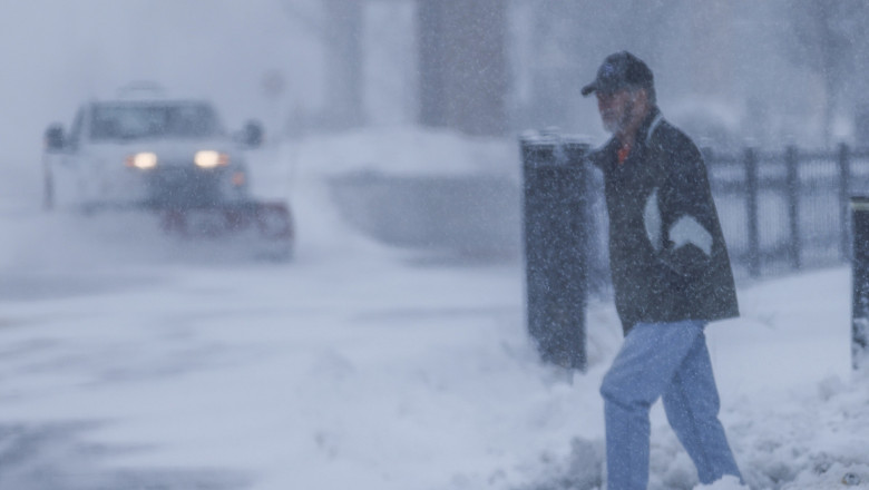 O furtună de iarnă a lovit regiunea Midwest din Statele Unite/ Profimedia