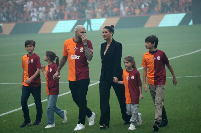 Galatasaray organized a signing ceremony for their new players at Rams Park Stadium in Istanbul , Turkey on July 30 , 2023