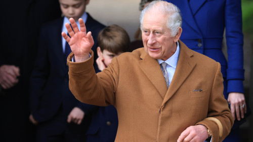 The British Royal Family Attend The Christmas Morning Service