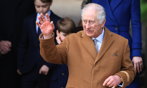 The British Royal Family Attend The Christmas Morning Service