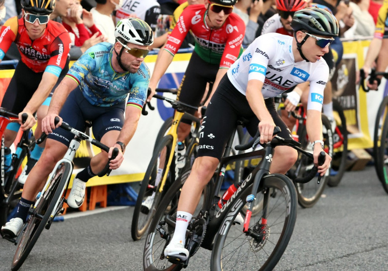 Two times Tour de France champion Tadej Pogacar wins the 2023 Tour de France Saitama Criterium