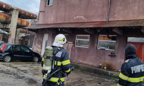 Incendiu la o sală de box din Craiova/ Foto: News.ro