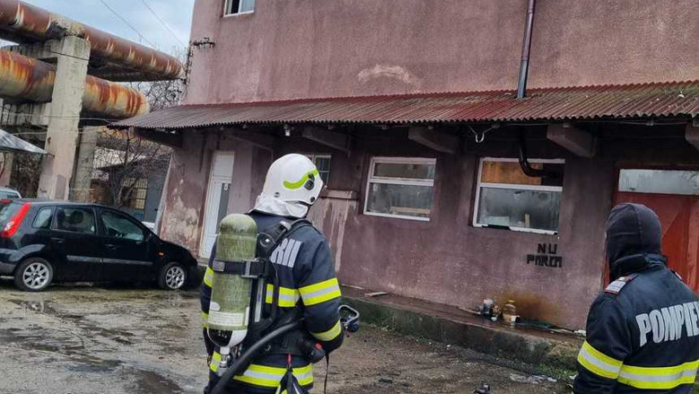 Incendiu la o sală de box din Craiova/ Foto: News.ro