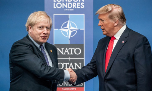 Boris Johnson și Donald Trump