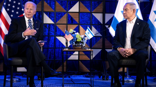 Benjamin Netanyahu și joe biden