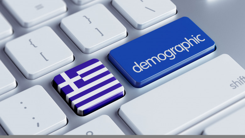 Greece,High,Resolution,Demographic,Concept