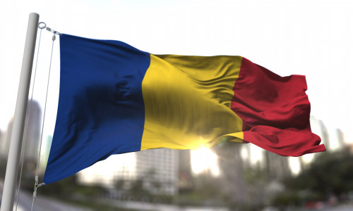 3d,Illustration,Flag,Of,Romania.,Flag,Symbols,Of,Romania.