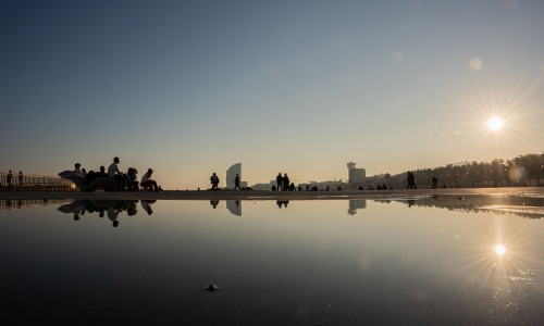 Hot Weather In Winter In Barcelona, Spain - 24 Jan 2024