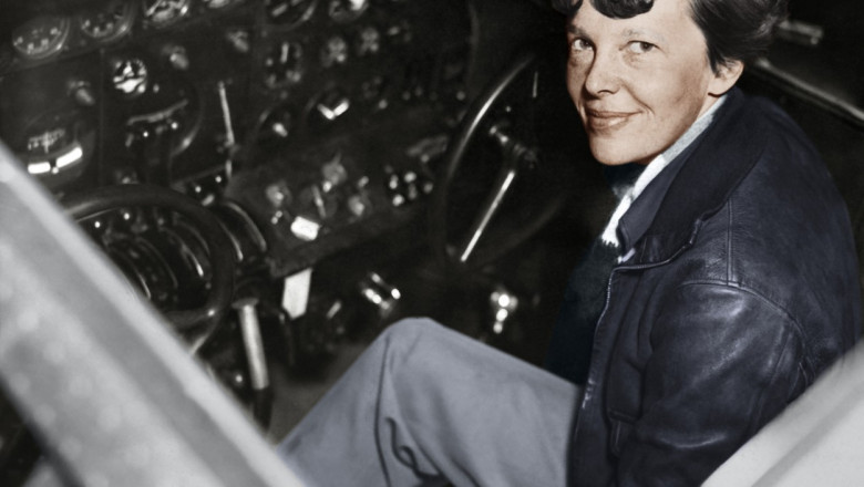 Amelia Earhart / Foto, 1937