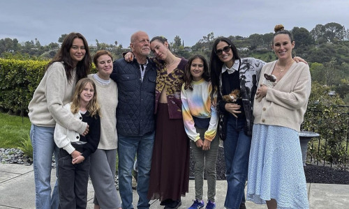 Bruce Willis on social media