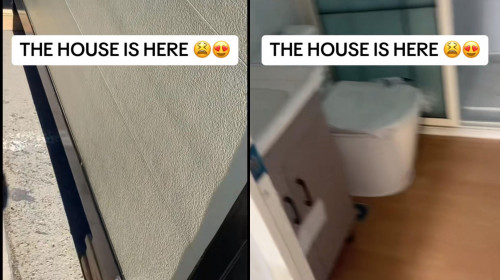 Un tânăr și-a cumpărat o casă de 26.000 de dolari de pe Amazon și a devenit viral/ Foto: Captură video TikTok