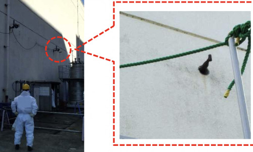 Scurgere de apă radioactivă la Centrala Nucleară avariată Fukushima/ Profimedia