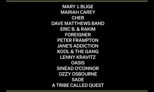 Rock and Roll Hall of Fame/ Twitter