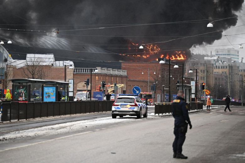 Un incendiu a devastat parcul de atracţii Liseberg/ Profimedia