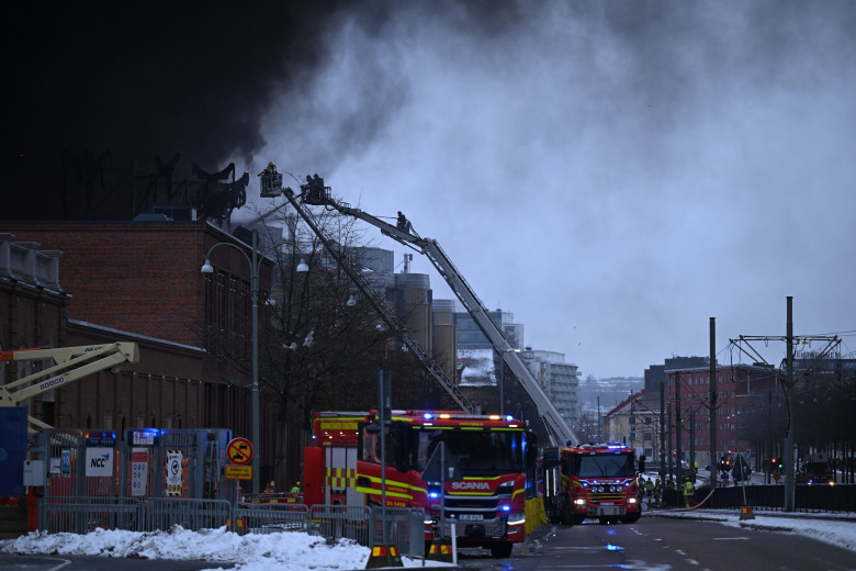 Un incendiu a devastat parcul de atracţii Liseberg/ Profimedia