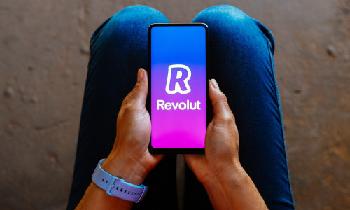 Brazil. 26th June, 2023. In this photo illustration, the Revolut logo is displayed on a smartphone mobile screen. Credit: SOPA Images Limited/Alamy Live News