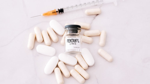 Fentanyl,Is,A,Synthetic,Opioid,Narcotic,Used,In,Medicine,,Vial