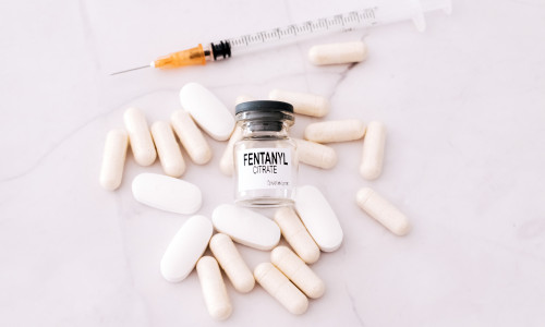 Fentanyl,Is,A,Synthetic,Opioid,Narcotic,Used,In,Medicine,,Vial