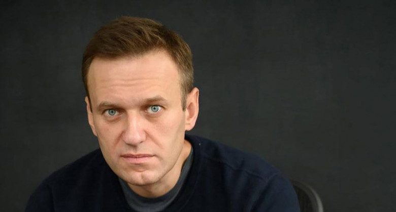 Jailed Russian opposition politician Alexei Navalny.