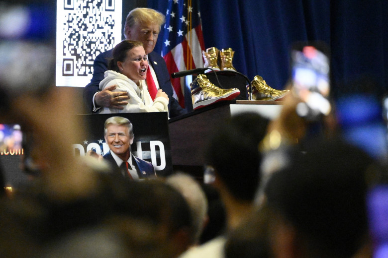 Trump Speaks At SneakerCon In Philadelphia