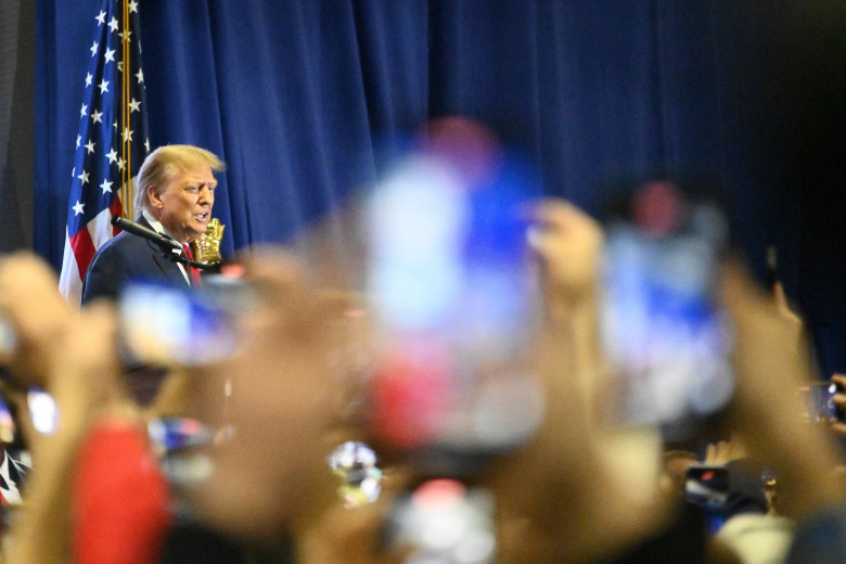 Trump Speaks At SneakerCon In Philadelphia