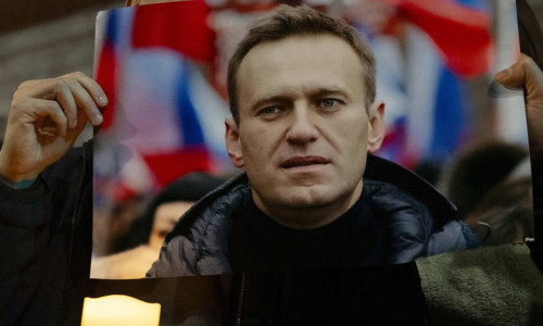 Commemoration for Russian opposition leader Alexei Navalny in London