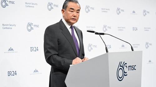 GERMANY MUNICH SECURITY CONFERENCE CHINA WANG YI SPEECH