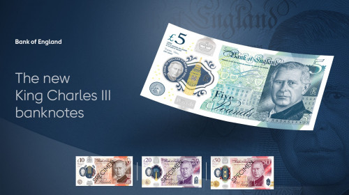 New banknotes featuring King Charles IIIs portrait unveiled by Bank of England