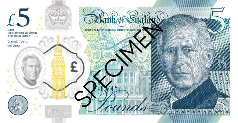 New banknotes featuring King Charles IIIs portrait unveiled by Bank of England