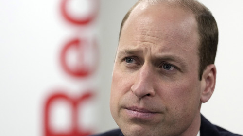 Prince William visits the British Red Cross