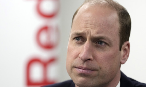 Prince William visits the British Red Cross