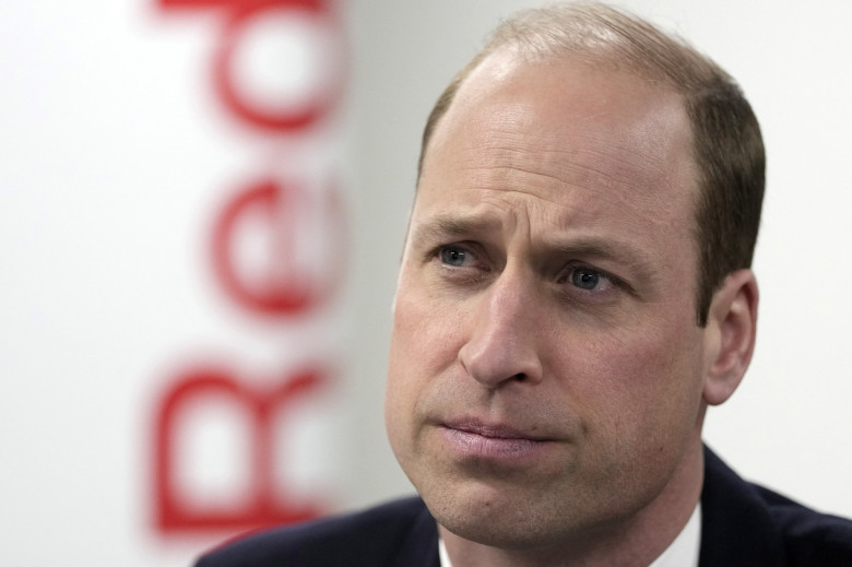 Prince William visits the British Red Cross