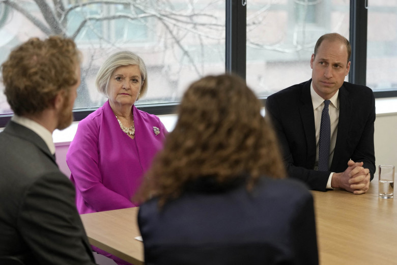 Prince William visits the British Red Cross