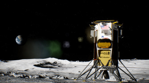 American Company Makes Historic Moon Landing