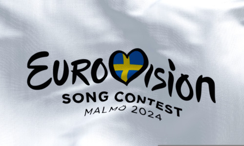 Malmo,,Se,,Oct.,25,2023:,Close-up,Of,Eurovision,Song,Contest