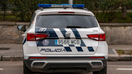 masina de politie spania