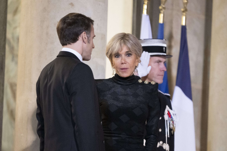 Emmanuel și Brigitte Macron/ Profimedia