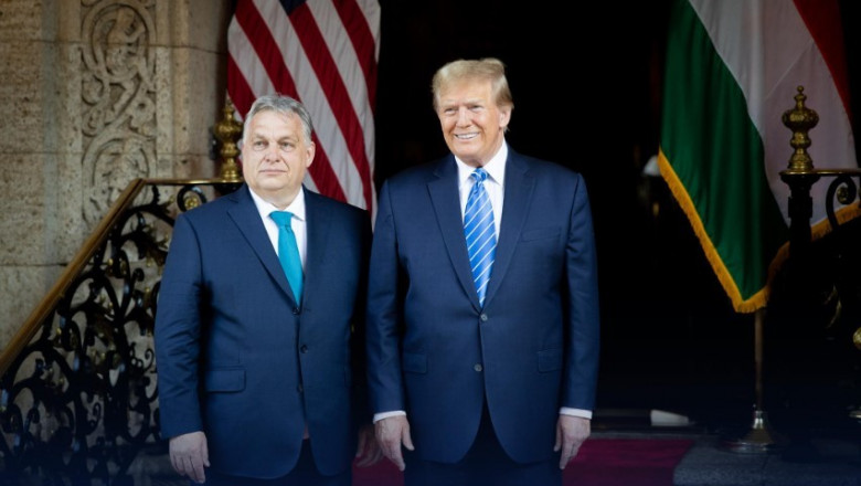 Viktor Orban și Donald Trump/ Foto: Facebook