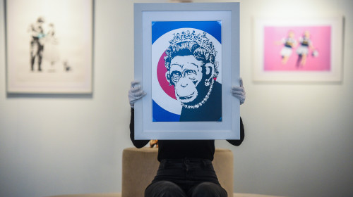 Monkey Queen de Bansky/ Profimedia