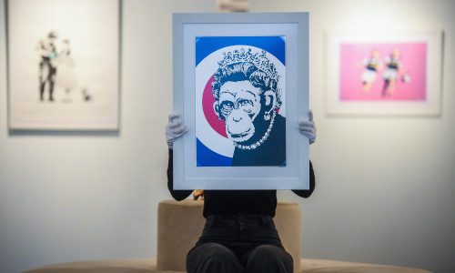 Monkey Queen de Bansky/ Profimedia