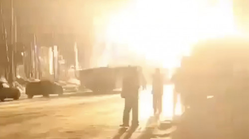 Oil refinery explosion