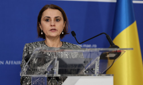 Hakan Fidan - Luminita Odobescu meeting in Bucharest