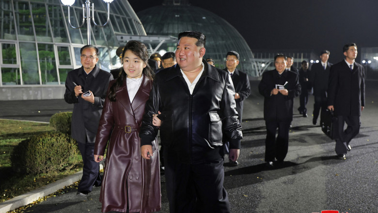 Kim Jong Un şi-a ales fiica să-i succeadă la putere/ Profimedia