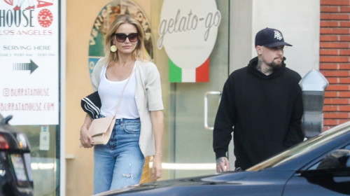 Cameron Diaz și soțul ei, Benji Madden