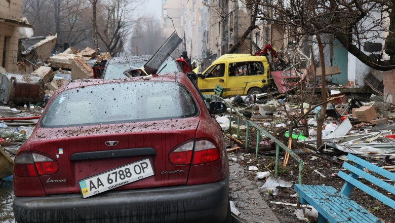 Mai multe explozii se aud la Kiev, alerta aeriană a fost declanşată