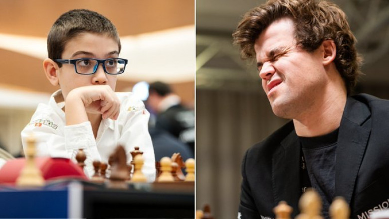 Un băieţel argentinian de 10 ani l-a învins pe numărul 1 mondial la șah, Magnus Carlsen/ Foto: X