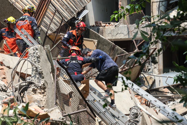 Cutremur în Taiwan/ Profimedia