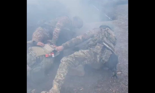 Rusia este acuzată că foloseşte atacuri cu gaze chimice/ Foto: X