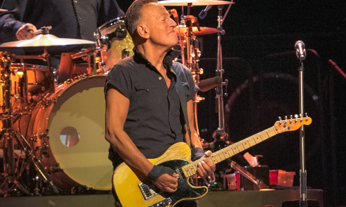 LOS ANGELES, CA - APRIL 7: Bruce Springsteen as Bruce Springsteen and the E Street Band perform during their 2024 Tour a