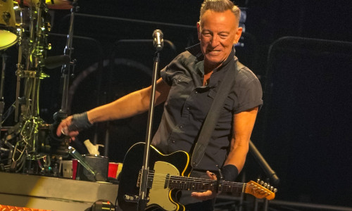 LOS ANGELES, CA - APRIL 7: Bruce Springsteen as Bruce Springsteen and the E Street Band perform during their 2024 Tour a